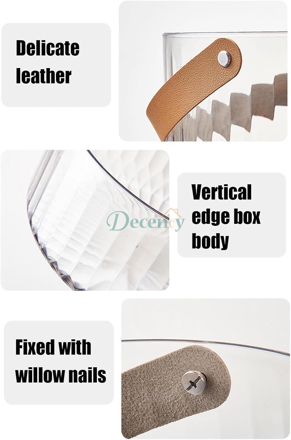 Classic Round Acrylic Fruit Basket