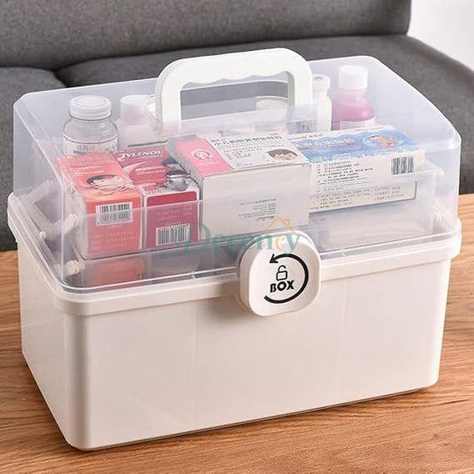 Multifunctional Medicine Cabinet with Storage Boxes
