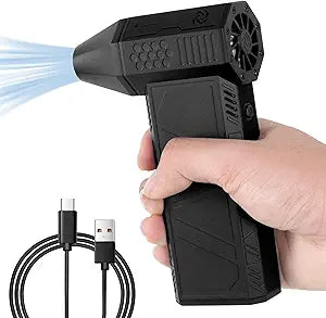 Mini Jet Fan Powerful Portable Air Blower – Rechargeable Turbo Cooling Fan