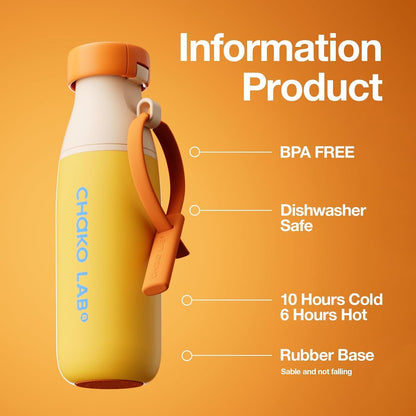 Chako Lab Milk Pod 520ml Aesthetic Water Bottle