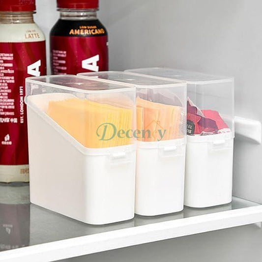 cheese slice storage container  airtight cheese keeper  fridge cheese container  plastic cheese storage box  BPA-free cheese container  sliced cheese organizer  kitchen cheese saver