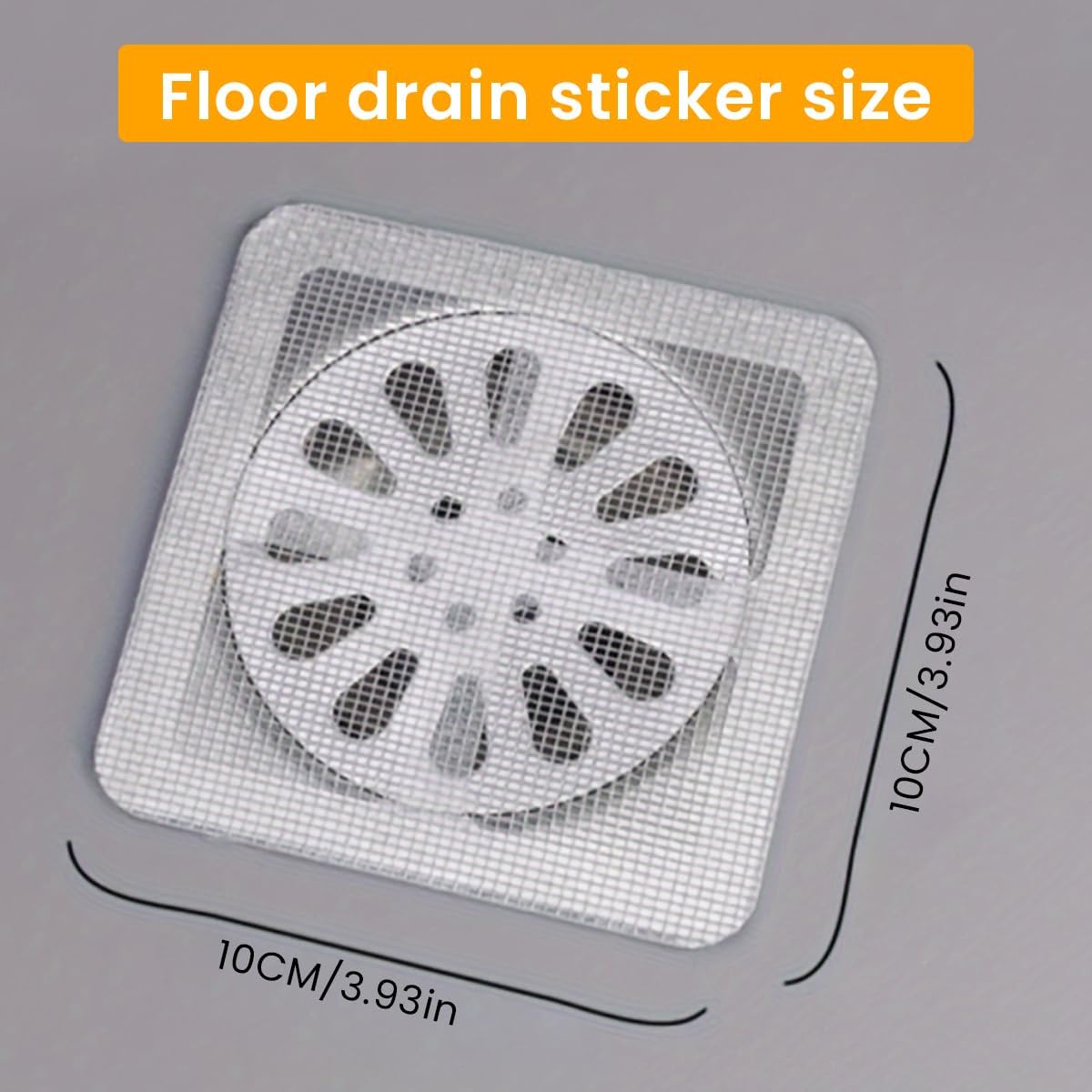 Drain Sticker Patch Kitchen Bathroom Sink (Pack of 10)