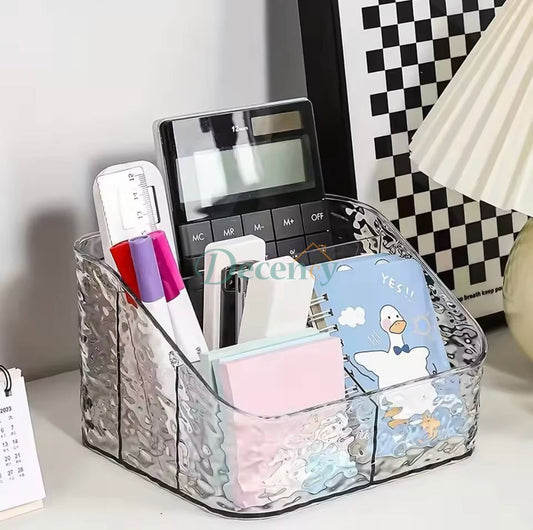 4 Compartment Acrylic Cosmetic Organizer