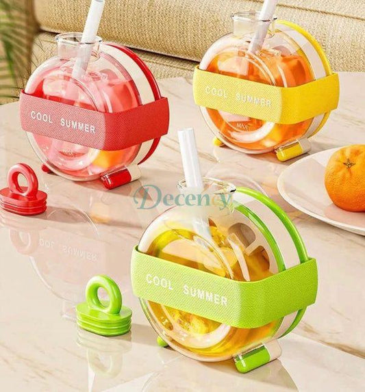 Round Ice Cube Mould with Bottle
