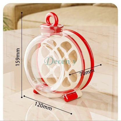 Round Ice Cube Mould with Bottle