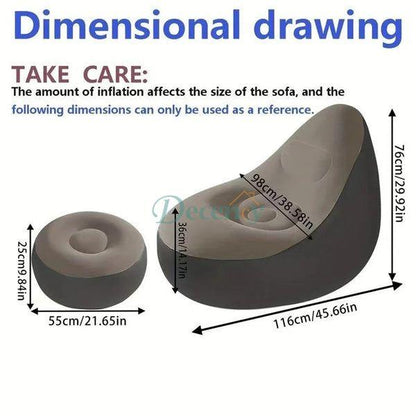 Elegant Inflatable Lounge Sofa Set
