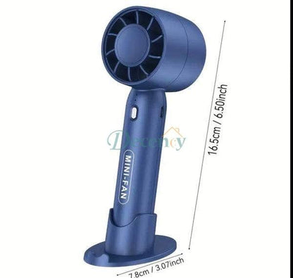 Rechargeable Hand Fan Portable Mini USB Fan for Summer