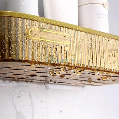 Acrylic Luxury Wall Mounted Rectangle  Shelf