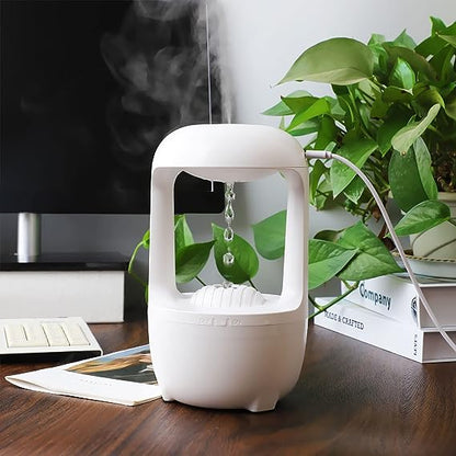 Mini glow-in-the-dark air humidifier