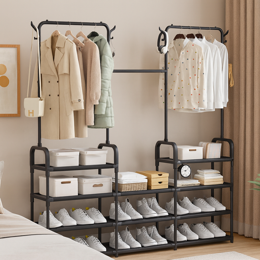 SmartSpace Multi-Purpose Rack – Shoes & Clothes Storage