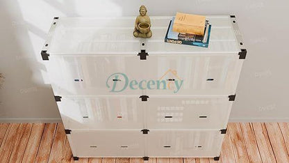 Multipurpose Transparent Storage  Shelf