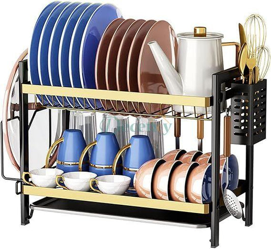 Multifunctional Dish Rack For Kitchen  (2 Layer)