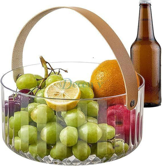 Classic Round Acrylic Fruit Basket