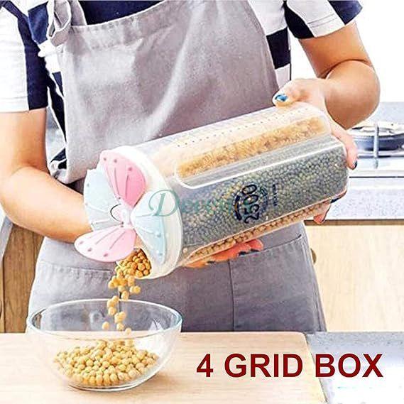 EXPORT Plastic 4 in 1 Food Storage Container