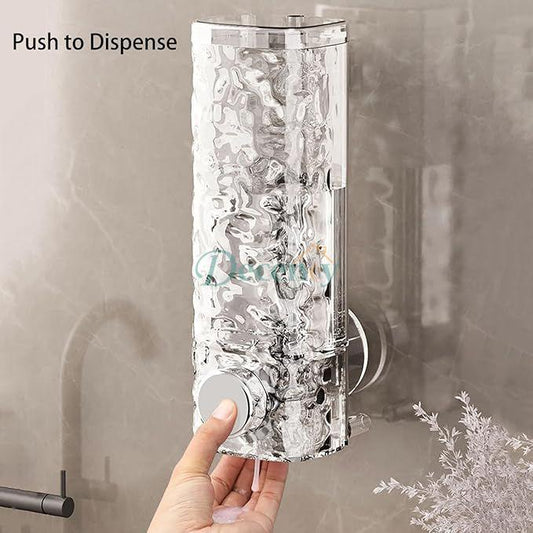 Wall Mounted Suction Cup Soap Dispenser, 450ml