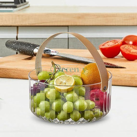 Classic Round Acrylic Fruit Basket