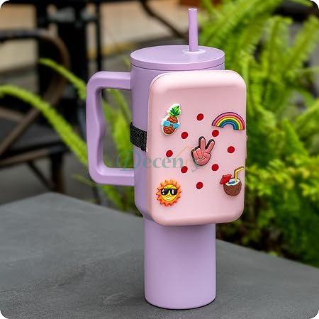 silicone Water Bottle Pouch for Stanley Quencher  40oz