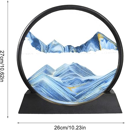 3D Art Sand Glass Picture