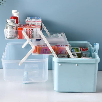 Multifunctional Medicine Cabinet with Storage Boxes