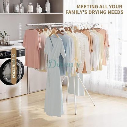 X-Type Drying Hanger - Foldable Portable Clothes Drying Rack