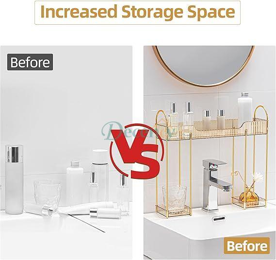 Mounted Faucet Sink Shelf for Kitchen