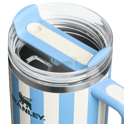 Stanley Quencher H2.0 Tumbler 40 oz  - Cornflower cabana Gloss