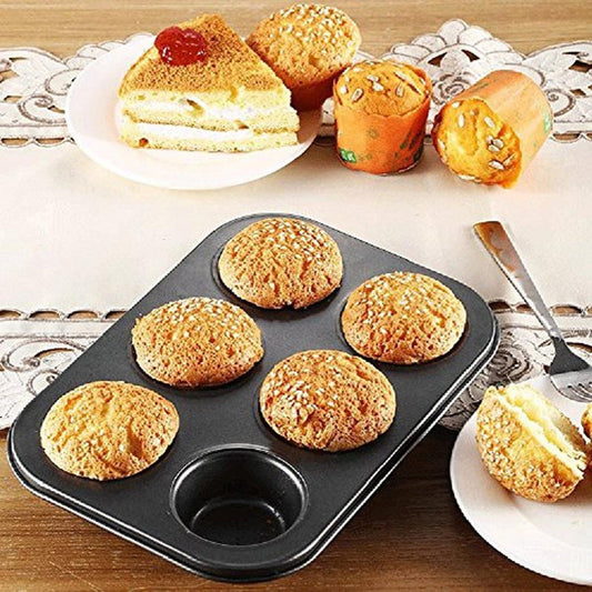 6 Pcs Muffin Tray