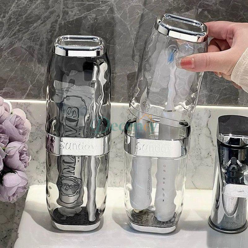 Acrylic Travel Brush Holder