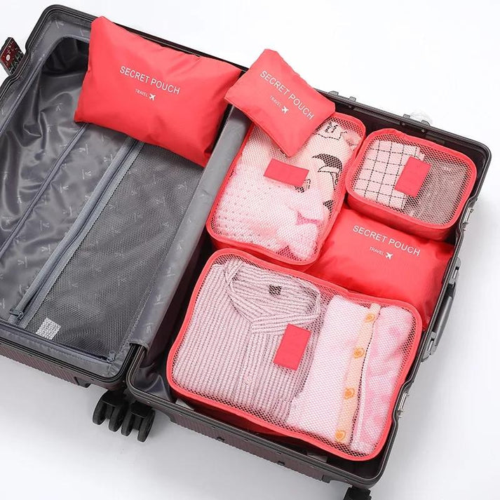 6 Pcs Travel Bags