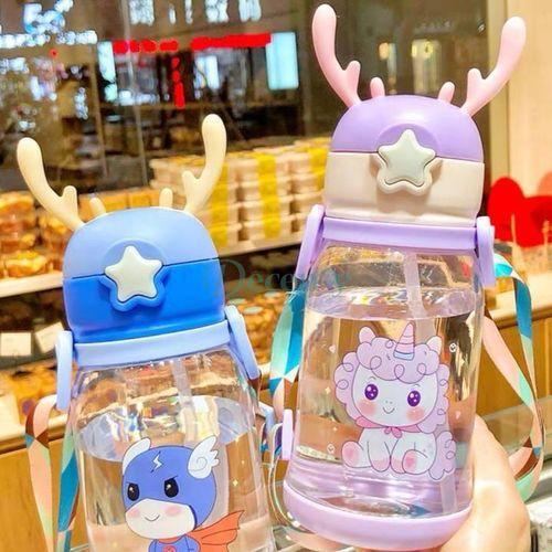 Sipper Juice Drink Water Bottle for Kids Cups