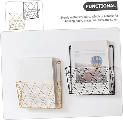 Wall Mounted Books Organizer Shelf