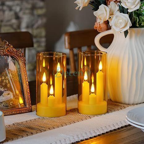  Flameless LED Candle for Home Decor Elegant Ambience with Safe, Realistic Candlelight