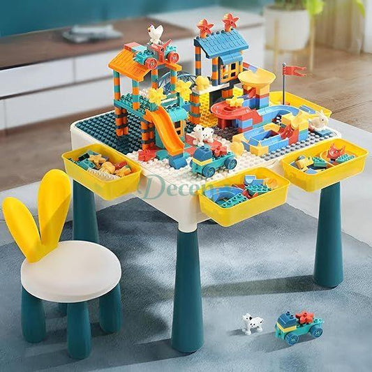 Multi-Function Table - Adaptable 7-in-1 Building Block Table