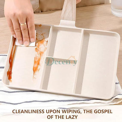 4-bar Wooden Pie Section Square  pan