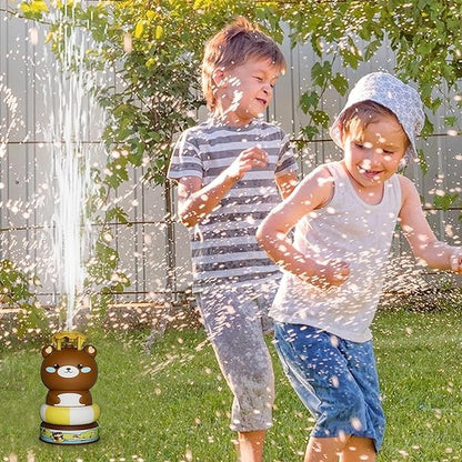 Brown Bear Water Sprinkler For Kids