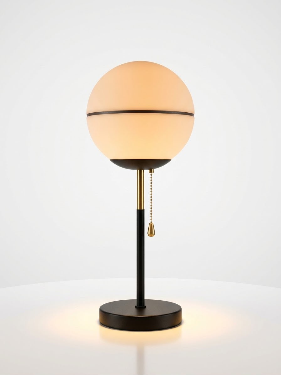 Heavy Duty Chain Switch Table Lamp for Home Decor