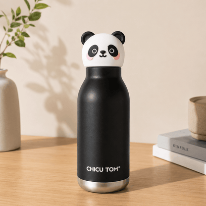 Cute Animal Stainless Steel Thermos Water Bottle for Kids