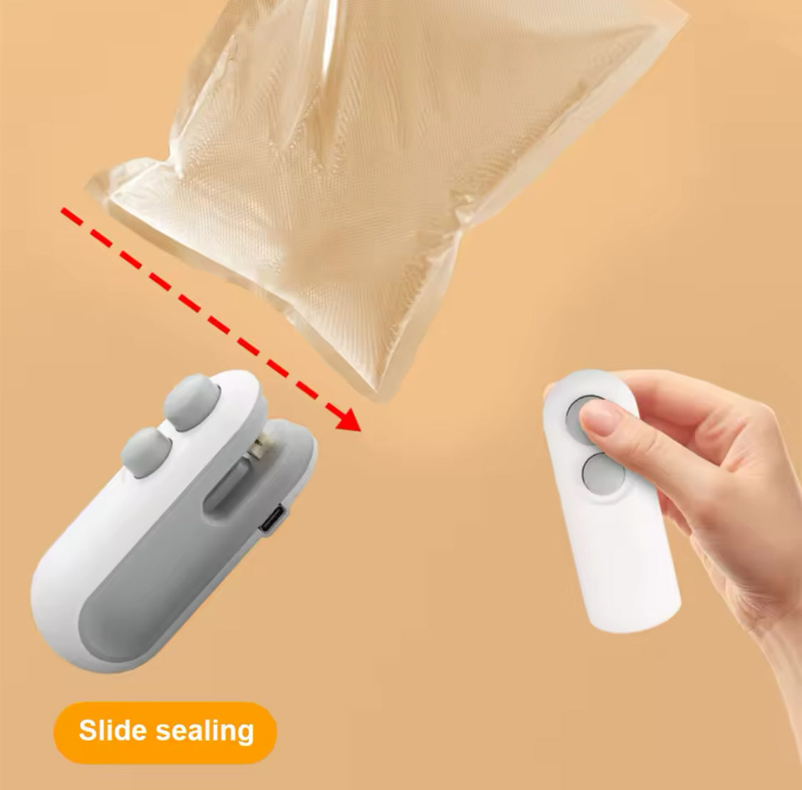 Rechargeable Plastic Bag Sealing Machine