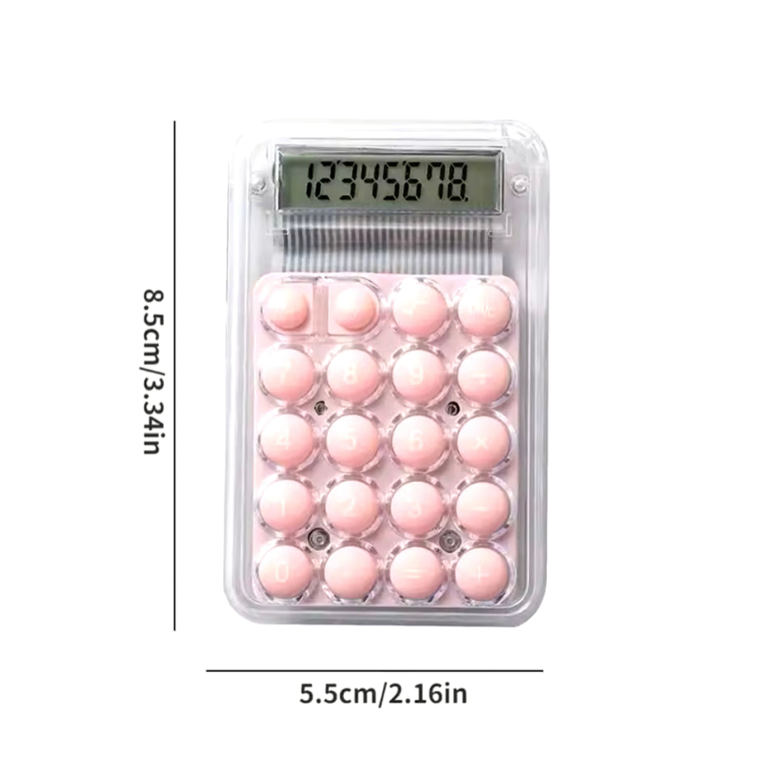 Transparent Electronic Calculator