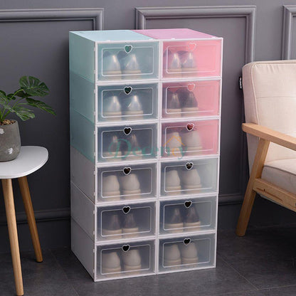 Stackable Shoe Storage Organizer (1 Box)
