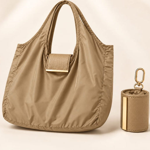 Tote Bag with Pouch | Women's Shoulder Bag