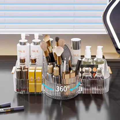 360° Rotating Makeup Brush Holder