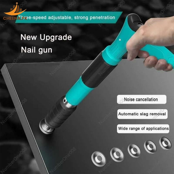 Concrete Nail Machine Kit with Free Nails