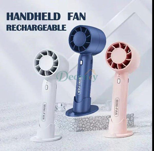 Rechargeable Hand Fan Portable Mini USB Fan for Summer