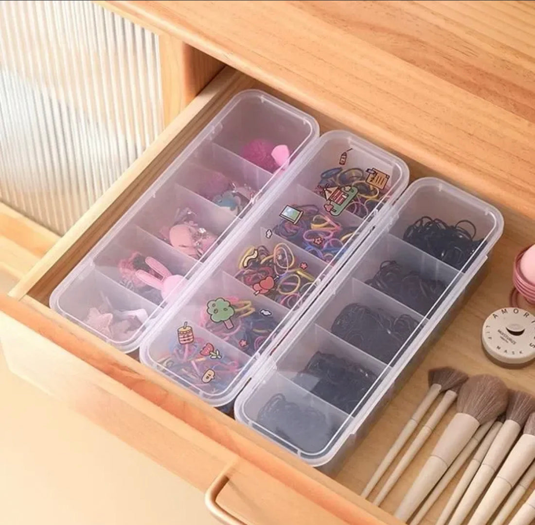 5  Grid Compartments Organizer