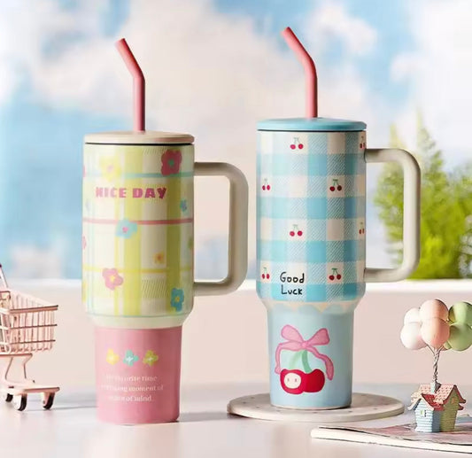 1200ml Printed Stainless Steel Tumbler