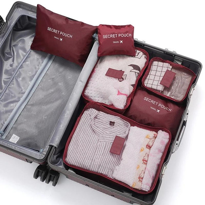 6 Pcs Travel Bags