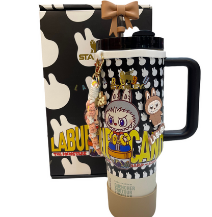 Stanley X Labubu Quencher Flow-State 2.0 Tumbler 40oz With Accessories