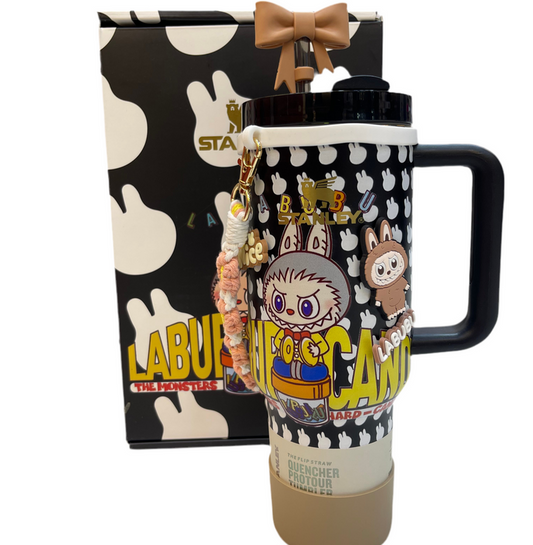 Stanley X Labubu Quencher Flow-State 2.0 Tumbler 40oz With Accessories