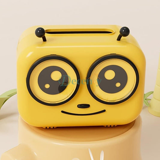 Cute Bee Style Tissue Box